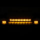 D-Motoring - Cab Roof Lights - Yellow LED - Chrome Housing - Plug-n-Play - 3PCS - Chevy Silverado(Classic) / GMC Sierra(Classic) - 3