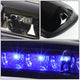 D-Motoring - Cab Roof Lights - Blue LED - Smoked Lens - Plug-n-Play - 3PCS - Chevy Silverado(Classic) / GMC Sierra(Classic) - 2