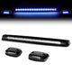 D-Motoring - Cab Roof Lights - Blue LED - Black Housing - Plug-n-Play - 3PCS - Chevy Silverado 1500 / 2500 / 3500 / GMC Sierra 1500 / 2500 / 3500 - 1