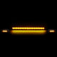 D-Motoring - Cab Roof Lights - Yellow LED - Black Housing - Plug-n-Play - 3PCS - Chevy Silverado 1500 / 2500 / 3500 / GMC Sierra 1500 / 2500 / 3500 - 3