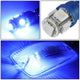 D-Motoring - Cab Roof Lights - Blue LED - Chrome Housing - Plug-n-Play - 5PCS - Chevy C/K 1500 / 2500 / 3500 / GMC C/K 1500 /  2500 / 3500 - 2