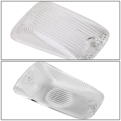 D-Motoring - Cab Roof Lights - Blue LED - Chrome Housing - Plug-n-Play - 5PCS - Chevy C/K 1500 / 2500 / 3500 / GMC C/K 1500 /  2500 / 3500 - 4