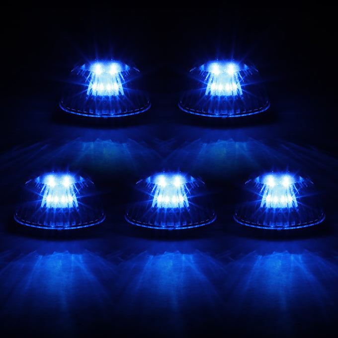DNA Motoring CBL DR94 SM Y For 1994 To 1998 Dodge Ram 1500 2500 3500 Br 5 X Led Cab Roof Top Lights Smoked Housing Yellow Led DNA Motoring CBL DR94 SM Y For 1994 To 1998 Dodge Ram 1500 2500 3500 Br 5 X Led Cab Roof Top Lights Smoked Housing Yellow Led