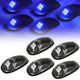 D-Motoring - Cab Roof Lights - Blue LED - Black Housing - Plug-n-Play - 5PCS - Dodge Ram 1500 / 2500 / 3500 - 1