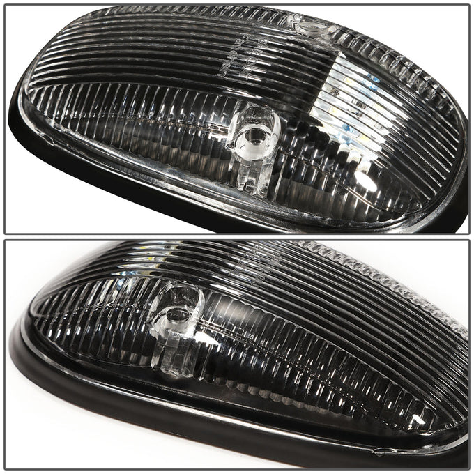 D-Motoring - Cab Roof Lights - Blue LED - Black Housing - Plug-n-Play - 5PCS - Dodge Ram 1500 / 2500 / 3500 - 4