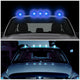D-Motoring - Cab Roof Lights - Blue LED - Black Housing - Plug-n-Play - 5PCS - Dodge Ram 1500 / 2500 / 3500 - 5
