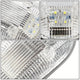 D-Motoring - Cab Roof Lights - White LED - Chrome Housing - Plug-n-Play - 5PCS - Dodge Ram 1500 / 2500 / 3500 - 3