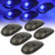 D-Motoring - Cab Roof Lights - Blue LED - Smoked Lens - Plug-n-Play - 5PCS - Dodge Ram 1500 / 2500 / 3500 - 1