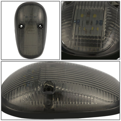 D-Motoring - Cab Roof Lights - White LED - Smoked Lens - Plug-n-Play - 5PCS - Dodge Ram 1500 / 2500 / 3500 - 3