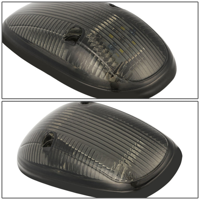D-Motoring - Cab Roof Lights - White LED - Smoked Lens - Plug-n-Play - 5PCS - Dodge Ram 1500 / 2500 / 3500 - 4