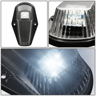 D-Motoring - Cab Roof Lights - White LED - Black Housing - Plug-n-Play - 5PCS - Ford F-150 / F-250 / F-350 - 2