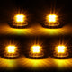 D-Motoring - Cab Roof Lights - Yellow LED - Black Housing - Plug-n-Play - 5PCS - Ford F-150 / F-250 / F-350 - 3