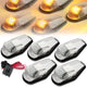 D-Motoring - Cab Roof Lights - Yellow LED - Chrome Housing - Plug-n-Play - 5PCS - Ford F-150 / F-250 / F-350 - 1