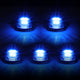 D-Motoring - Cab Roof Lights - Blue LED - Smoked Lens - Plug-n-Play - 5PCS - Ford F-150 / F-250 / F-350 - 3