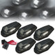 D-Motoring - Cab Roof Lights - White LED - Smoked Lens - Plug-n-Play - 5PCS - Ford F-150 / F-250 / F-350 - 1