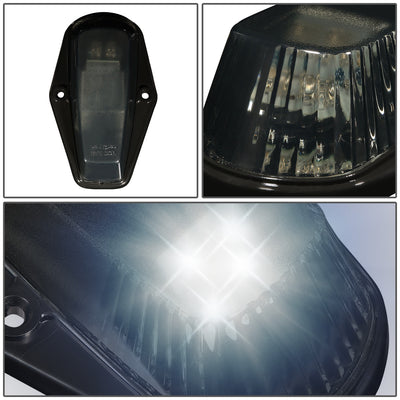 D-Motoring - Cab Roof Lights - White LED - Smoked Lens - Plug-n-Play - 5PCS - Ford F-150 / F-250 / F-350 - 2