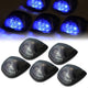 D-Motoring - Cab Roof Lights - Blue LED - Smoked Lens - Plug-n-Play - 5PCS - Ford F-250 / F-350 / F-450 / F-550 / Super Duty / E-150 - 1