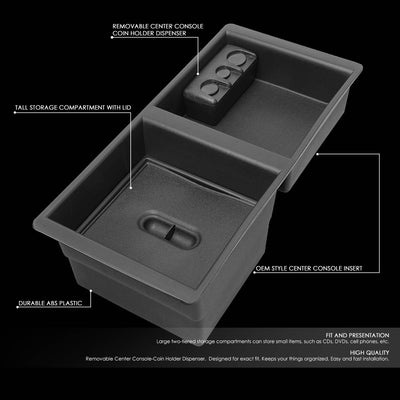 D-Motoring - Center Console Organizer Tray - 2