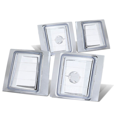 D-Motoring - Turn Signal Lights - Chrome Housing - Plug-n-play - Pair - Chevy C(K)1500 / C(K)2500 / C(K)3500 / Chevy Suburban C(K)1500 / C(K)2500 - 3