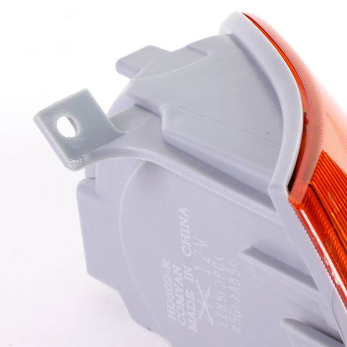 D-Motoring - Turn Signal Lights - Amber Lens - Plug-n-play - Pair - 92-95 Honda Civic 4-Door - 4
