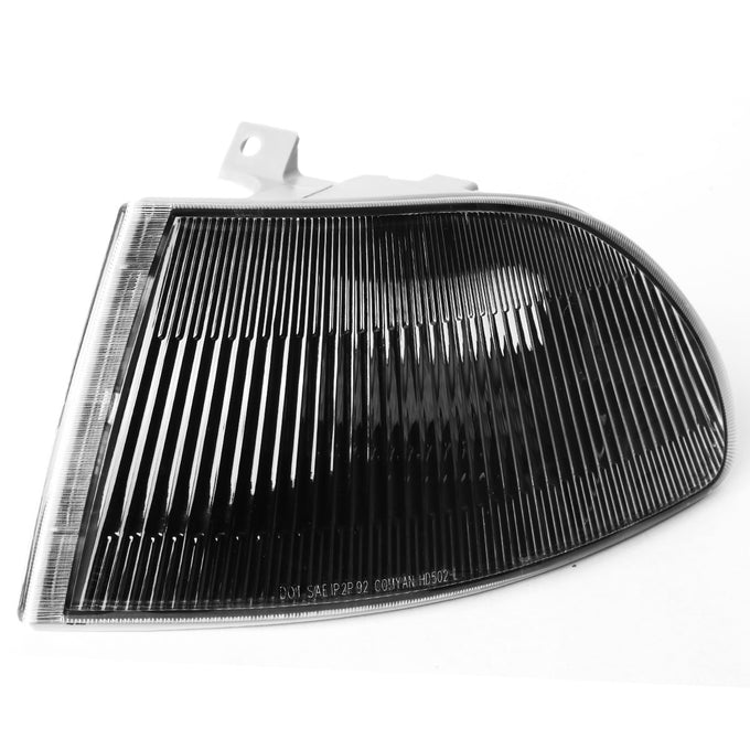 D-Motoring - Turn Signal Lights - Black Housing - Plug-n-play - Pair - 92-95 Honda Civic 2 / 3 Door - 3