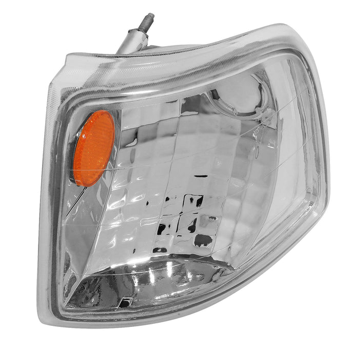 Chrome Housing Turn Signal Lights<br>03-22 93-97 Ford Ranger