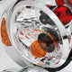 D-Motoring - Tail Lights - Chrome Housing - Clear Lens - Plug-n-play - Pair - Audi A3 / S3 - 2