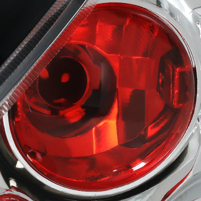 D-Motoring - Tail Lights - Chrome Housing - Clear Lens - Plug-n-play - Pair - Audi A3 / S3 - 3