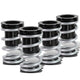 D-Motoring - Coilover Sleeve Kit - Adjustable from 1 to 3 inch lower ride height - Set of 4 - 01-05 Honda Civic EM - 10