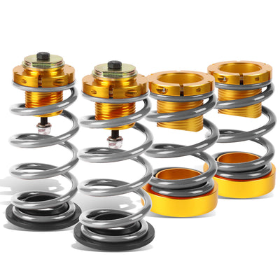 D-Motoring - Coilover Sleeve Kit - 1 - 4 Ride Height Adjustable With Scales - Set of 4 - 06-11 Honda Civic - 1