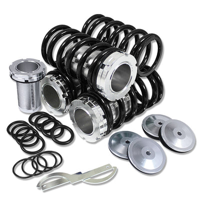 D-Motoring - Coilover Sleeve Kit - Adjustable from 0 to 3 inch ride height - Set of 4 - 88-00 Civic EG / EJ / EK / EM1 - 4