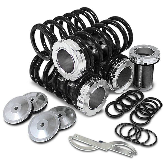 D-Motoring - Coilover Sleeve Kit - Adjustable from 0 to 3 inch ride height - Set of 4 - 88-00 Civic EG / EJ / EK / EM1 - 5