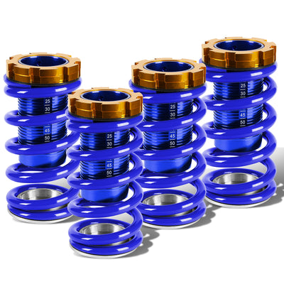 D-Motoring - Coilover Sleeve Kit - 1 - 4 Ride Height Adjustable With Scales - Set of 4 - Honda CRX / Acura Integra / Honda Civic / Honda Del Sol - 9