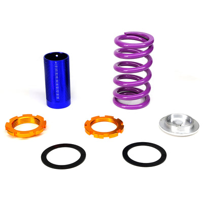 D-Motoring - Coilover Sleeve Kit - 1 - 4 Ride Height Adjustable With Scales - Set of 4 - Honda CRX / Acura Integra / Honda Civic / Honda Del Sol - 4