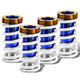D-Motoring - Coilover Sleeve Kit - 1 - 4 Ride Height Adjustable With Scales - Set of 4 - Honda CRX / Acura Integra / Honda Civic / Honda Del Sol - 10