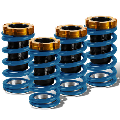 D-Motoring - Coilover Sleeve Kit - 1 - 4 Ride Height Adjustable With Scales - Set of 4 - Honda CRX / Acura Integra / Honda Civic / Honda Del Sol - 6