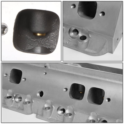 D-Motoring - Chevy Small Block 350 SBC 200CC 68CC Cylinder Head - Aluminum - 5