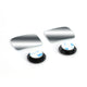 D-Motoring - Blind Spot Mirrors - Adjustable - Square - 2 in. - Pair - 2