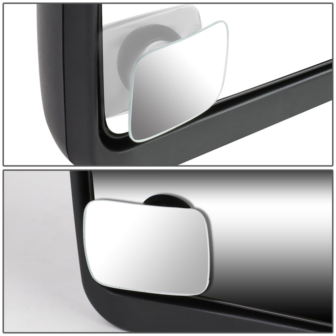 D-Motoring - Blind Spot Mirrors - Adjustable - Square - 2 in. - Pair - 5