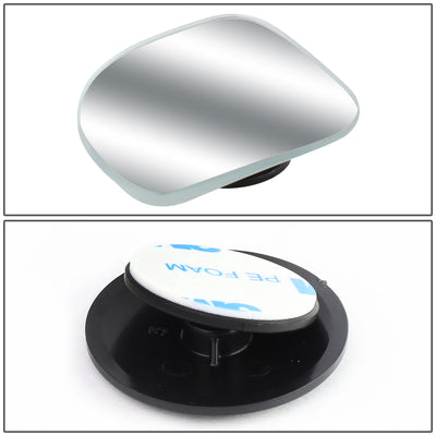 D-Motoring - Blind Spot Mirrors - Adjustable - Corner - 2 in. - Pair - 2
