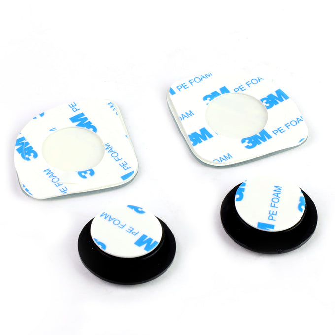 D-Motoring - Blind Spot Mirrors - Adjustable - Corner - 2 in. - Pair - 3