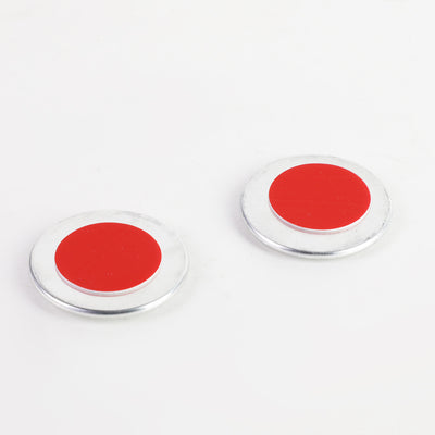 D-Motoring - Blind Spot Mirrors - Round - ABS Plastic - 2 in. - Pair - 3