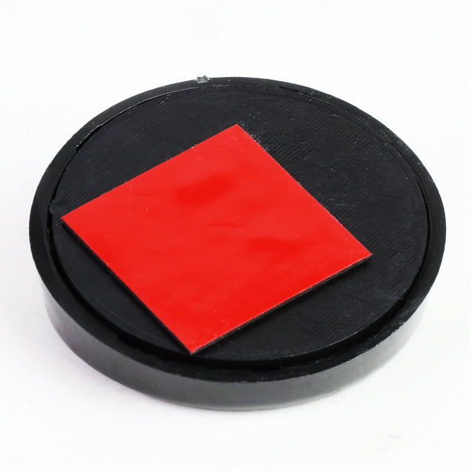 D-Motoring - Blind Spot Mirrors - Round - Black Angle Bezel - 2 in. - Pair - 3
