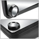 D-Motoring - Blind Spot Mirrors - Round - Black Angle Bezel - 2 in. - Pair - 5