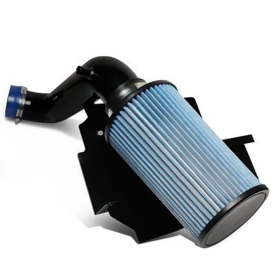 D-Motoring - 02-03 Jeep Liberty Short Ram Air Intake System with Heat Shield - 1