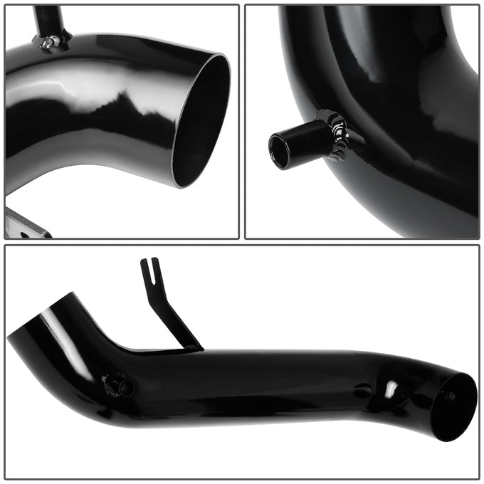 D-Motoring - 02-03 Jeep Liberty Short Ram Air Intake System with Heat Shield - 4