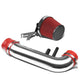 D-Motoring - Short Ram Air Intake System - 3.5 - W/ Cotton Gauze Type Filter - Cone Stlye - Reusable - 96-01 Ford Mustang 4.6L V8 - 3