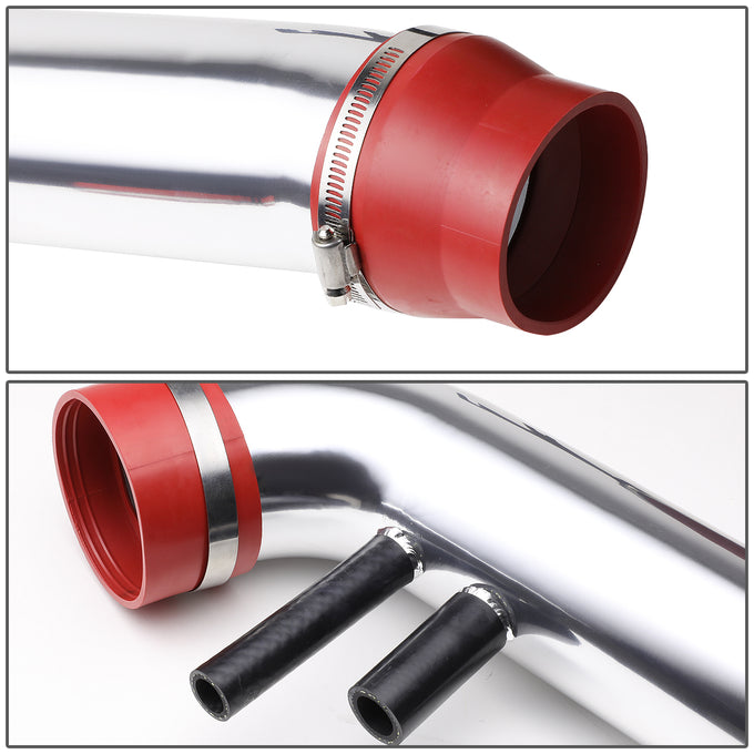 D-Motoring - Short Ram Air Intake System - 3.5 - W/ Cotton Gauze Type Filter - Cone Stlye - Reusable - 96-01 Ford Mustang 4.6L V8 - 6