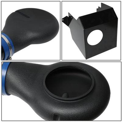 D-Motoring - 94-02 Dodge Ram 2500 Short Ram Air Intake System with Heat Shield - 3