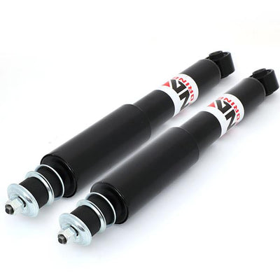 D-Motoring - 65-97 Nissan 520 D21 Pickup RWDShocks - Front - Mild Steel - Pair - 6